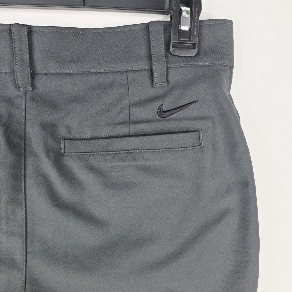 Nike Dri-Fit Golf‎ Pants Dark Gray Flat Front 30x30 Fit 30X28 Performance DN2397